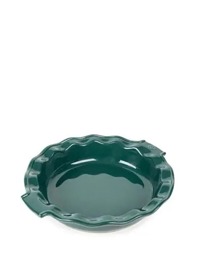 9" Fluted Pie Dish, Appolia, Forest Green
