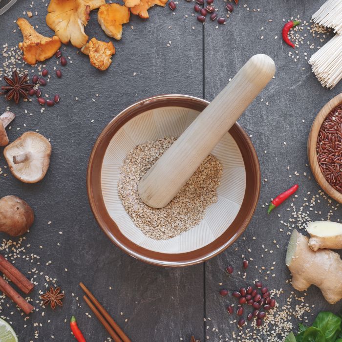 Suribachi With Pestle