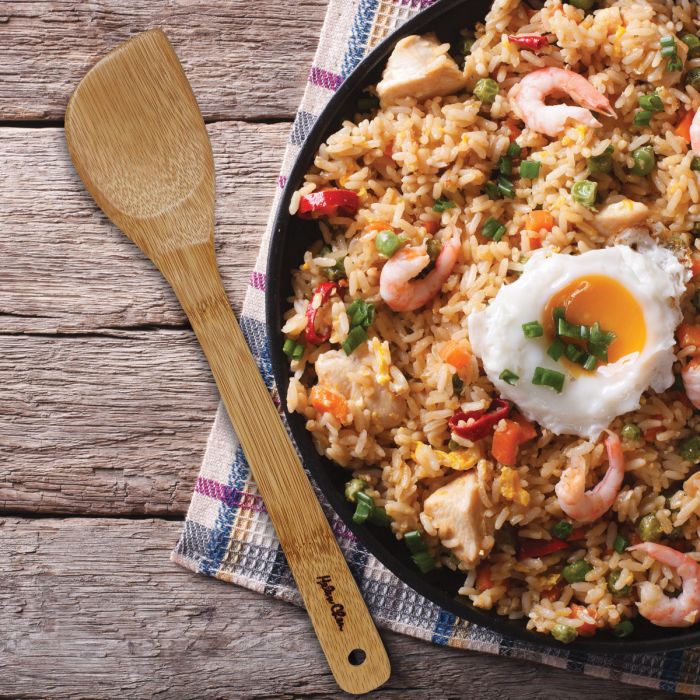 Bamboo 13" Stir Fry Spatula