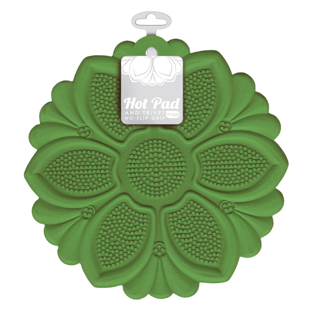 Forest Green Silicone Trivet
