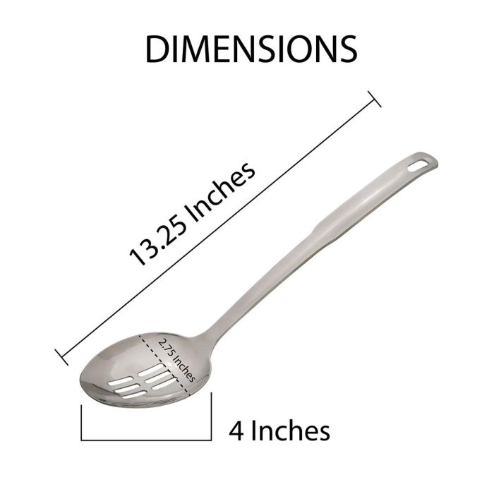 Stainless/S 12.5" Slotted Spoon