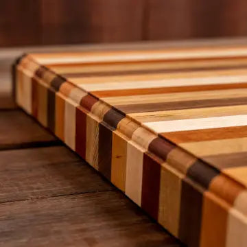 16.75x20 Large Striped Classic Butcher Block
