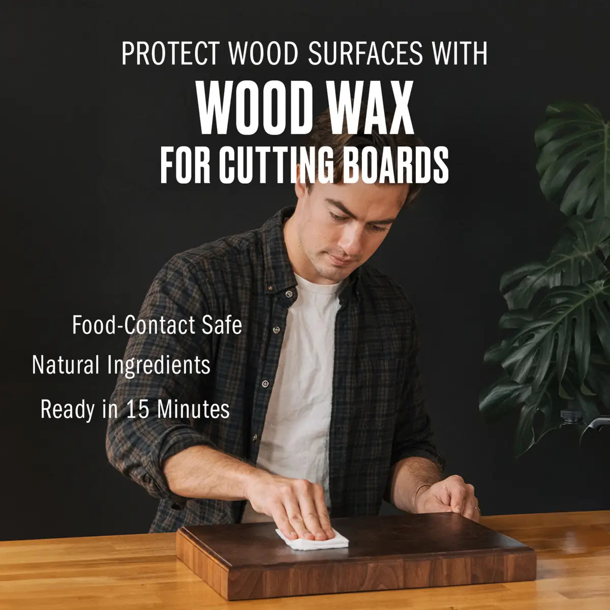 Wood Wax for Cutting Boards, 3oz