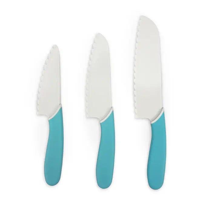 Nylon 3-Piece Kid-Safe Chef's Knife Set