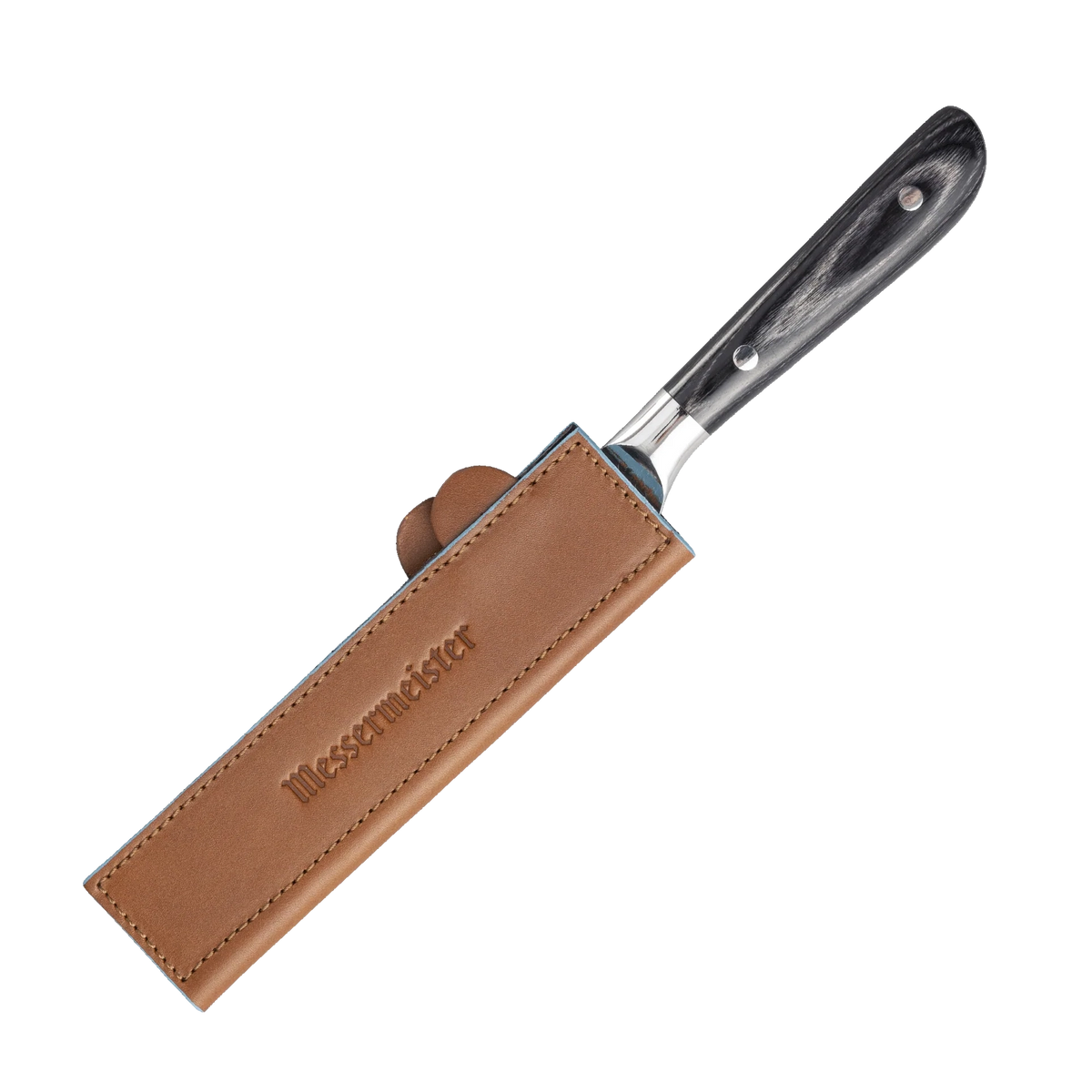 Leather Magnetic Edge Guard 8.5", Saddle Brown