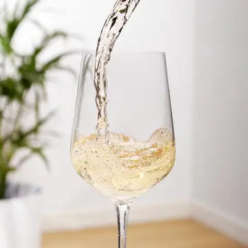 S/4 Inez Crystal Chardonnay Glasses
