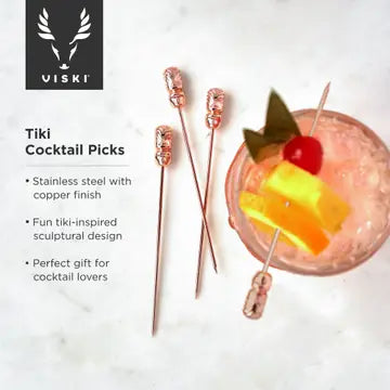 S/4 Tiki Cocktail Picks
