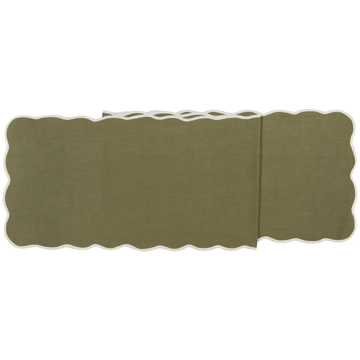 72" Table Runner Florence Olive Branch