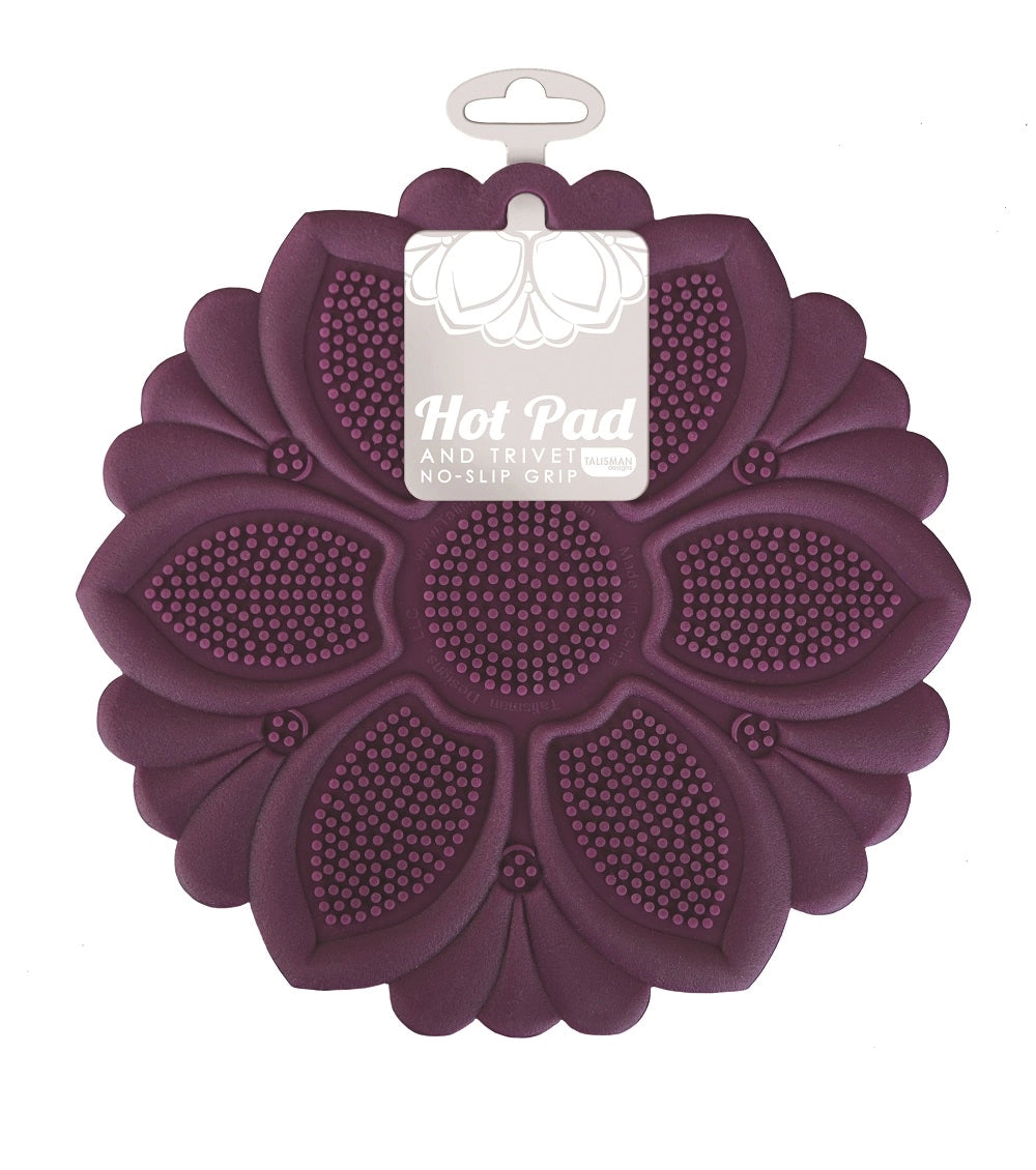 Purple Silicone Trivet