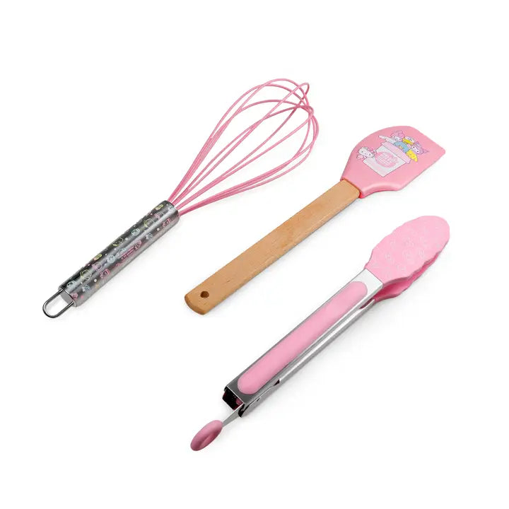 Hello Kitty 3pc Utensil Set