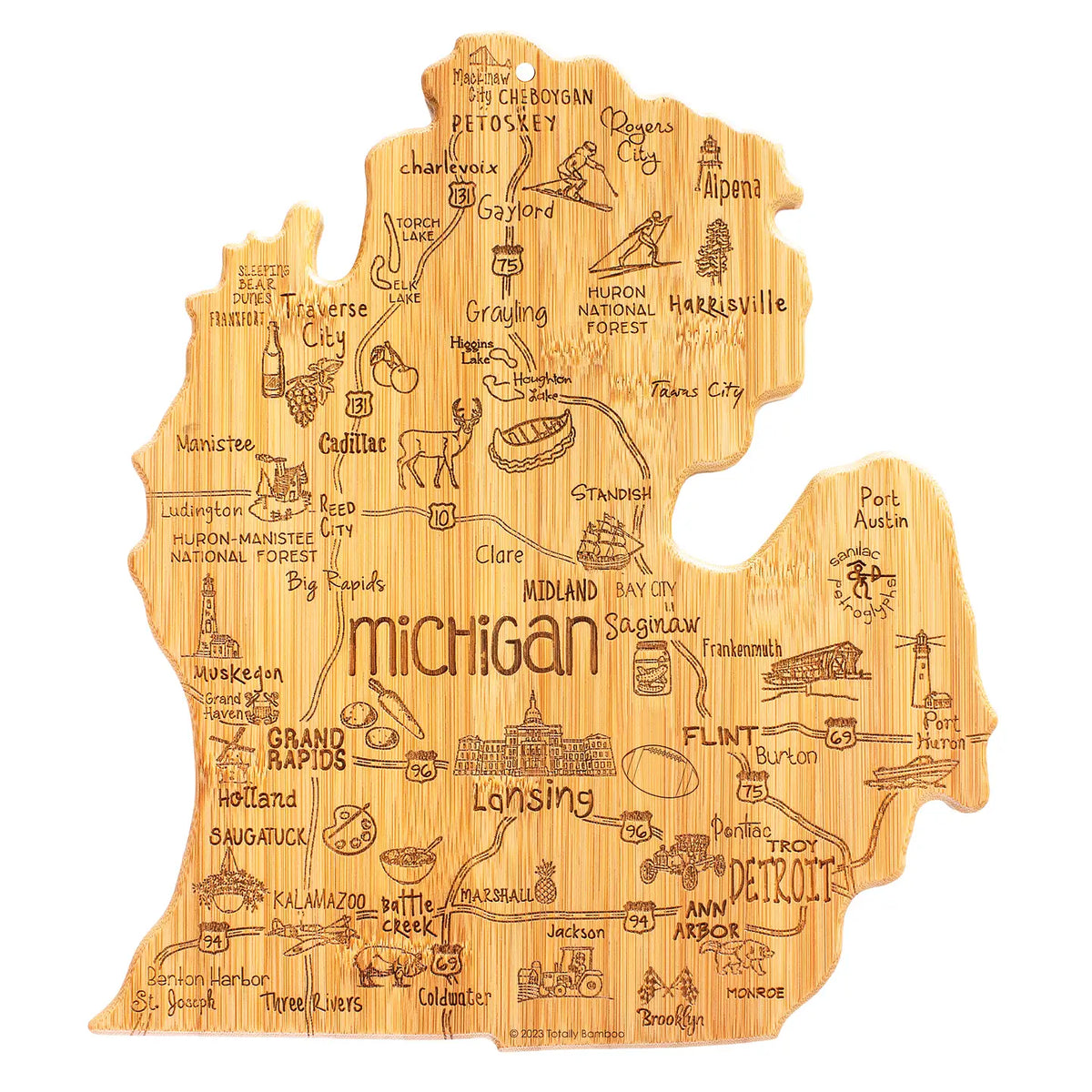 Michigan Map Board