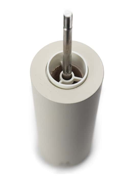 Feather White 8.25" Boreal Salt Mill