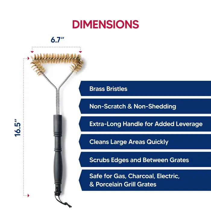 3-Sided Grill Brush