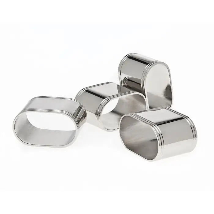 Single Oval Nickel Plate Napkin Ring