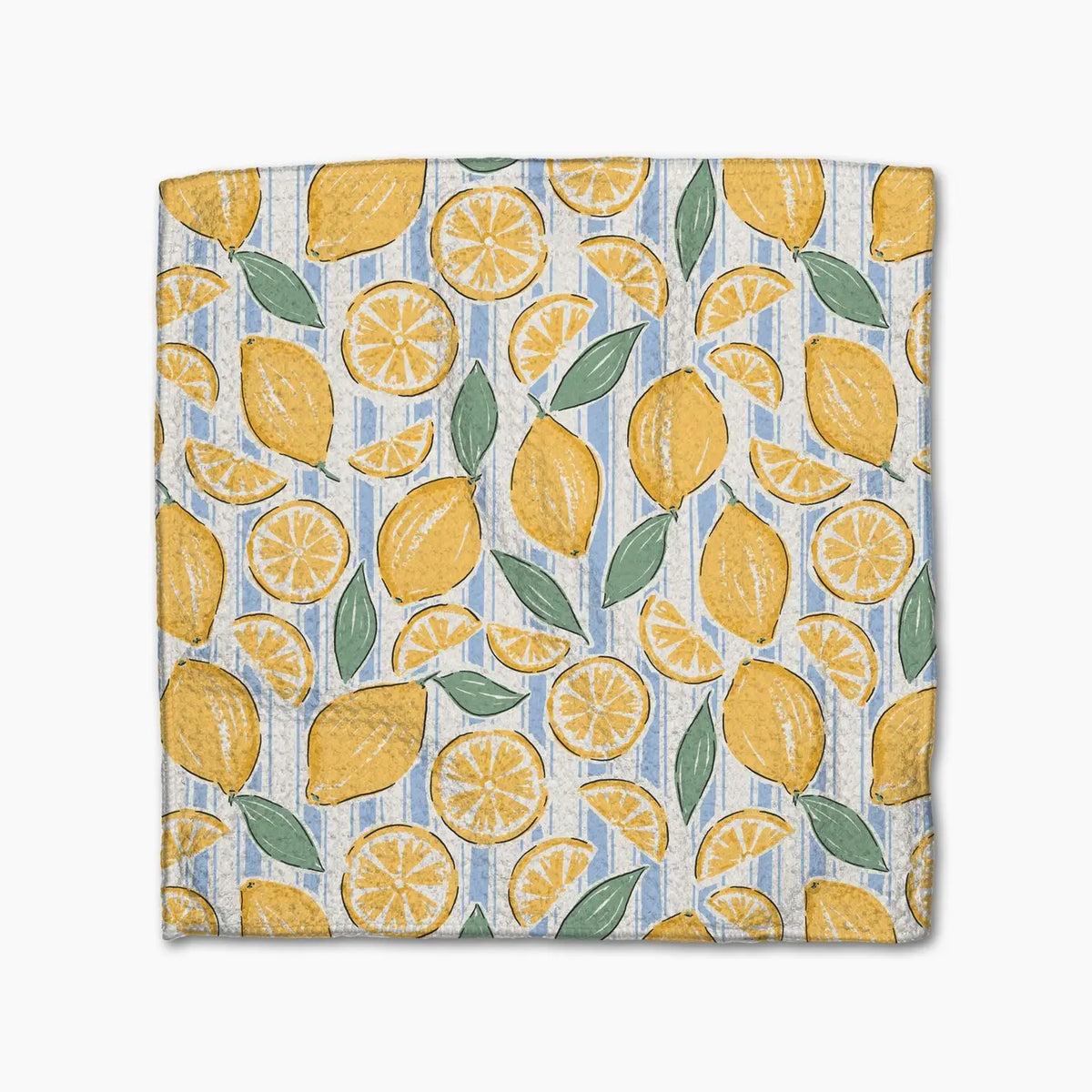Lemon Waves Dishcloth Set