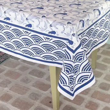60x90 Fish Pond Tcloth