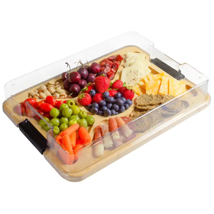 Flip, Serve, Store Rectangular Charcuterie