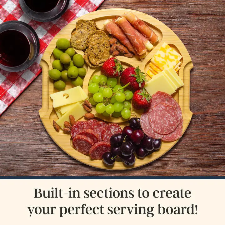 Flip, Serve, Store Round Charcuterie