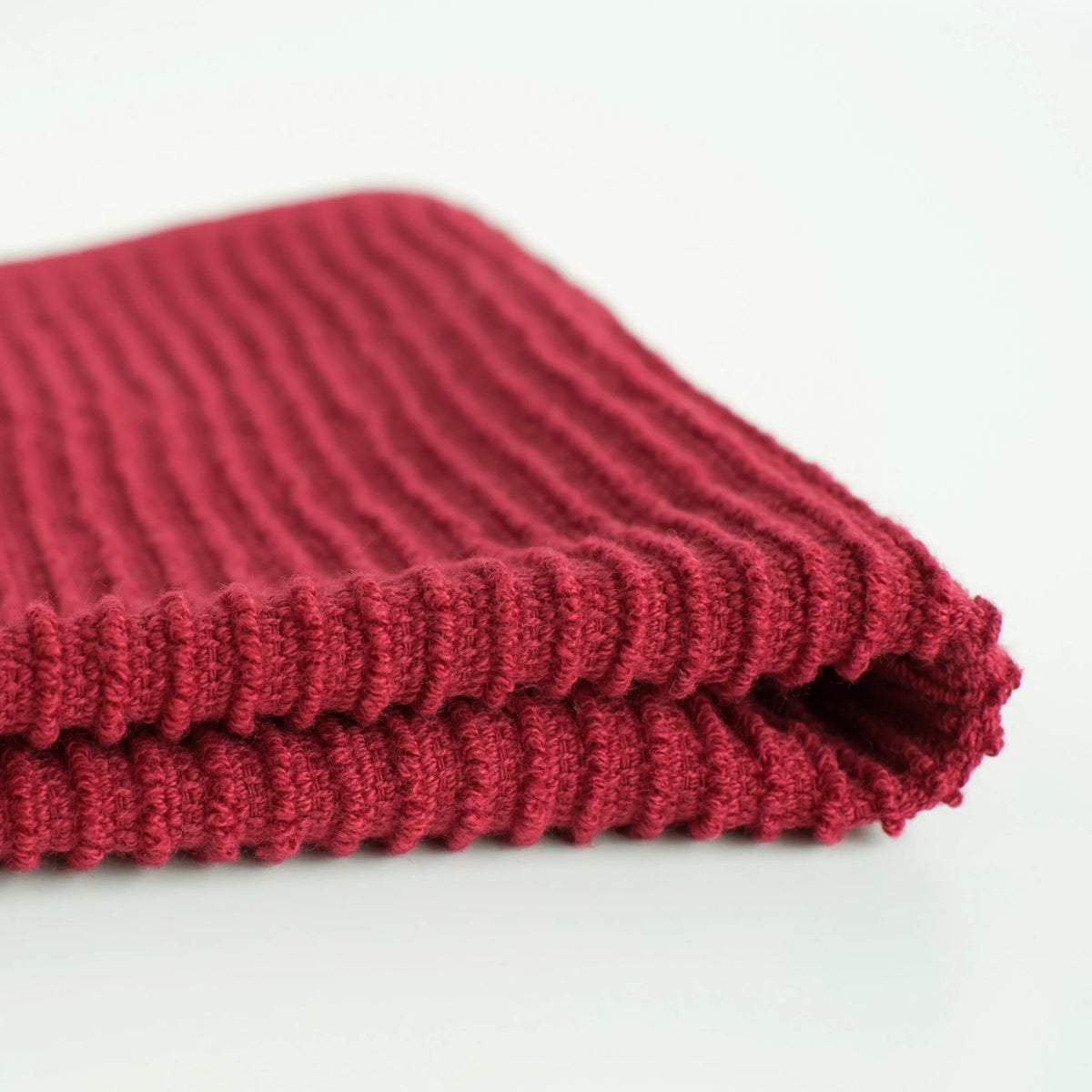 S/2 Dishcloth Carmine Ripple