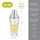 Glass 13.5oz Recipe Shaker