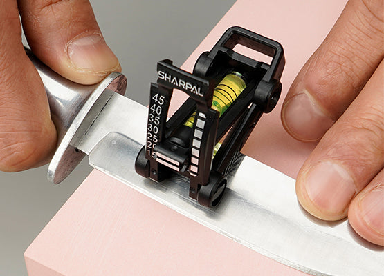 Holdbubble Sharpening Angle Guide