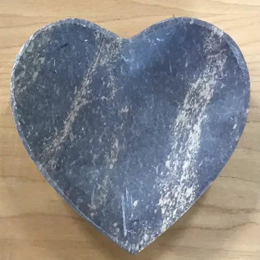 Heart Soapstone Dish
