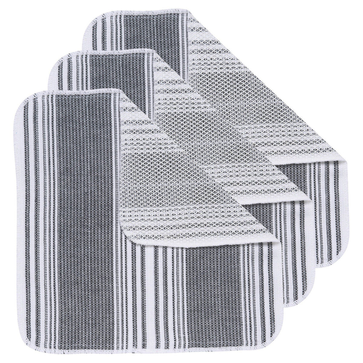 Scrub-It S/3 Dishcloths Black