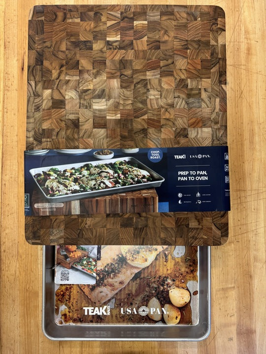 End Grain 17x14 Prep-To-HalfPan Sheet & Board