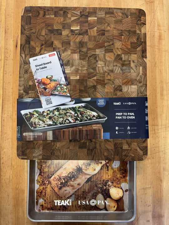 End Grain 17x14 Prep-To-HalfPan Sheet & Board