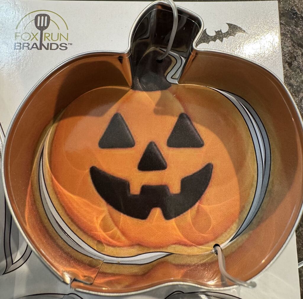 3" S/4 Halloween Cookie Cutters