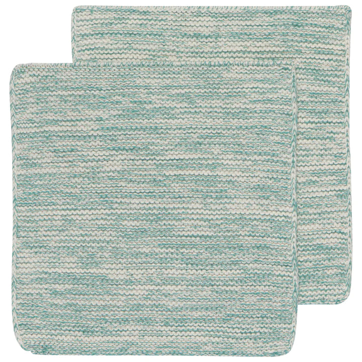 Lagoon S/2 Knit Dish Cloth