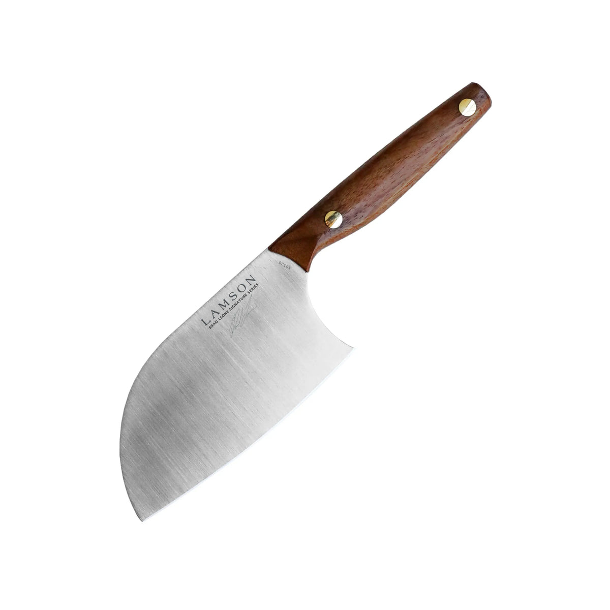 Brad Leone 6" Chinese Santoku Cleaver, Walnut