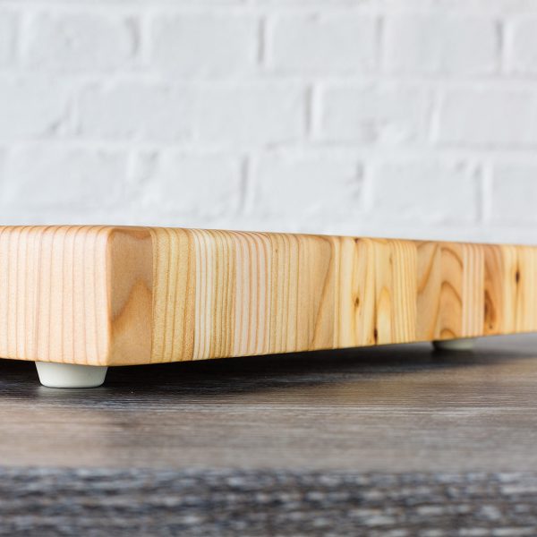 Small Premium Board 17.75" x 11" x 1.5" Larch Wood