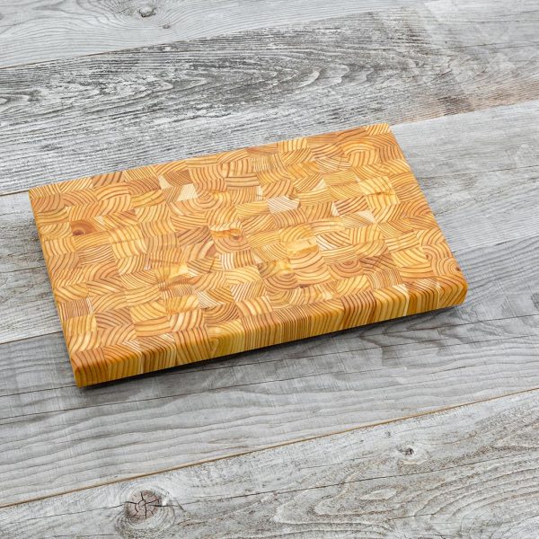 Large One Hander Board 15" x 9.5" x 1.25", Premium Larch Wood