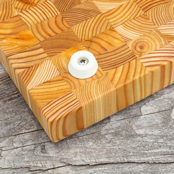 Large One Hander Board 15" x 9.5" x 1.25", Premium Larch Wood