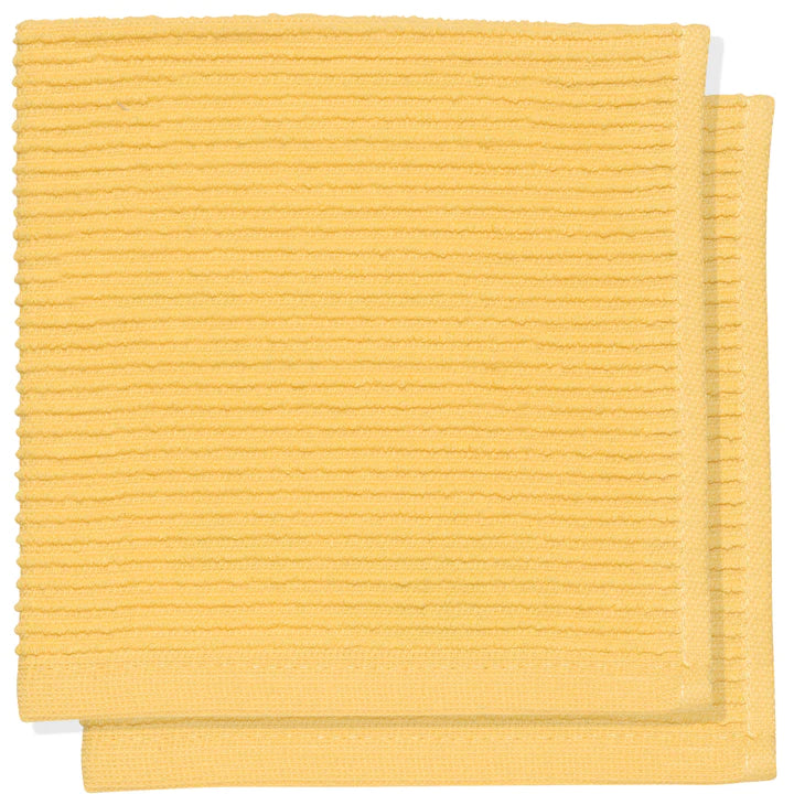 S/2 Dishcloth Lemon Ripple