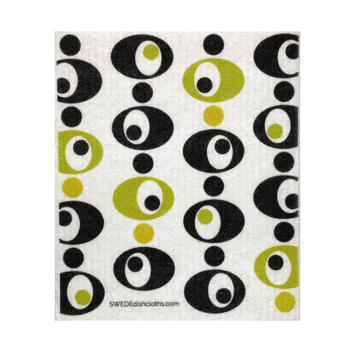 Swedish Dishcloth, Modern Circles