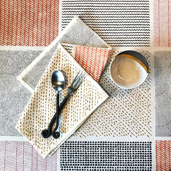 Tablecloth 60x90 Multi Blocks