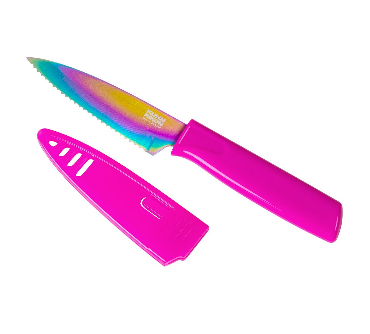 Rainbow Colori Serrated Paring Knife