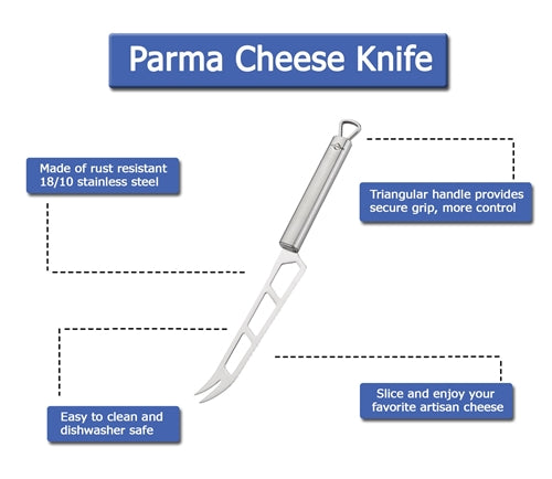 S/S 12" Cheese Knife Parma