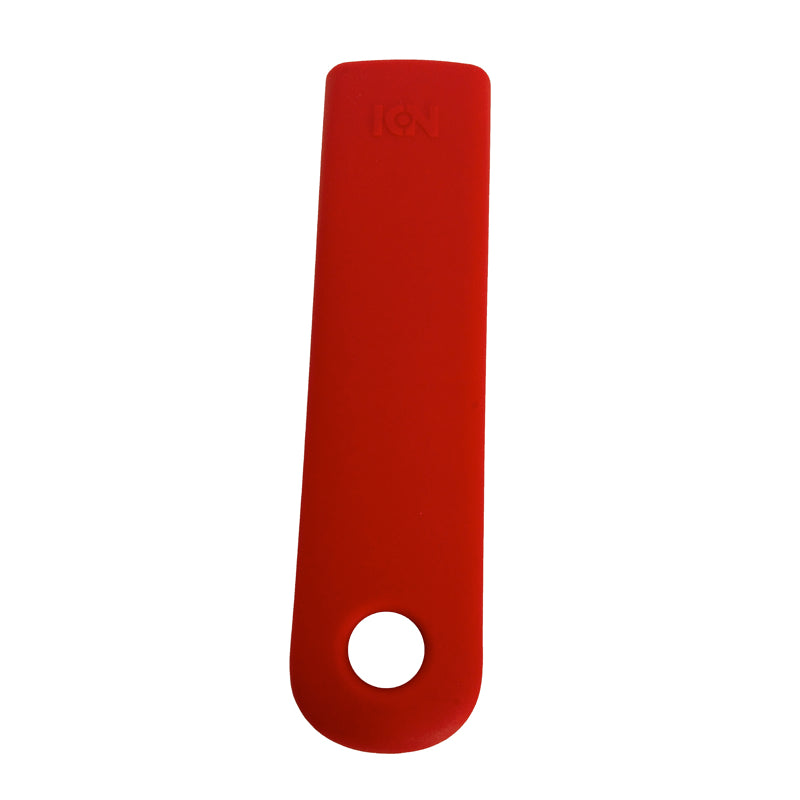 6 1/4 Inch Red Silicone Handle Cover, ICON