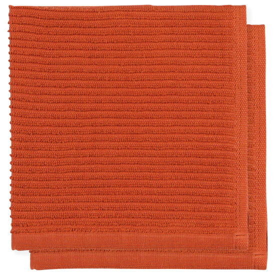 S/2 Dishcloth Rust Ripple
