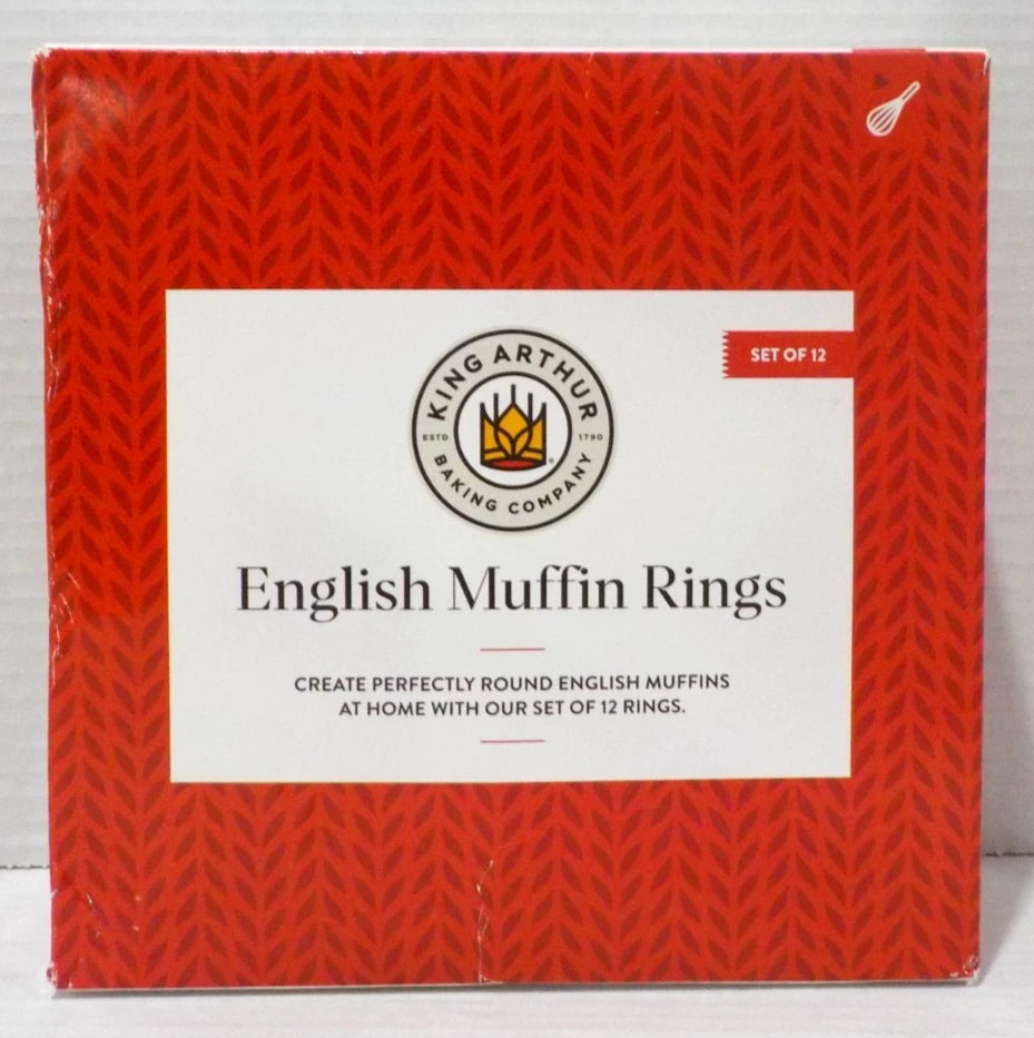 Round English Muffin Rings S/12