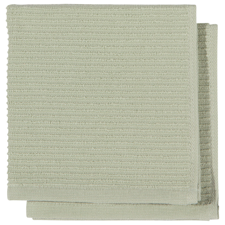 S/2 Dishcloth Sage Ripple