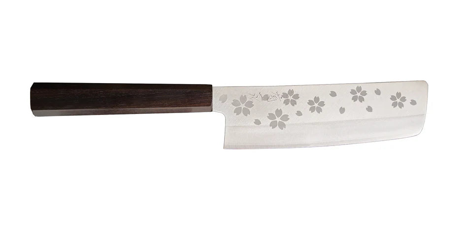 6.5" Sakura Nakiri Ebony Handle