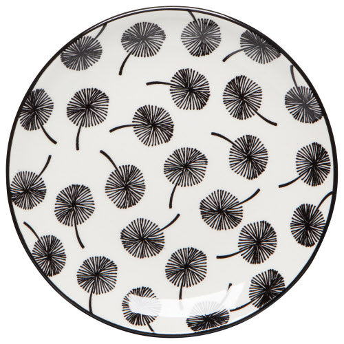 Dandelion Stamped 6" Appetizer Plate