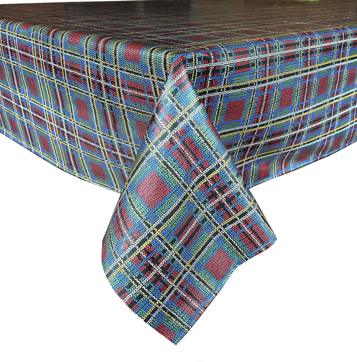54 x 84 Tartan Rectangular Tablecloth