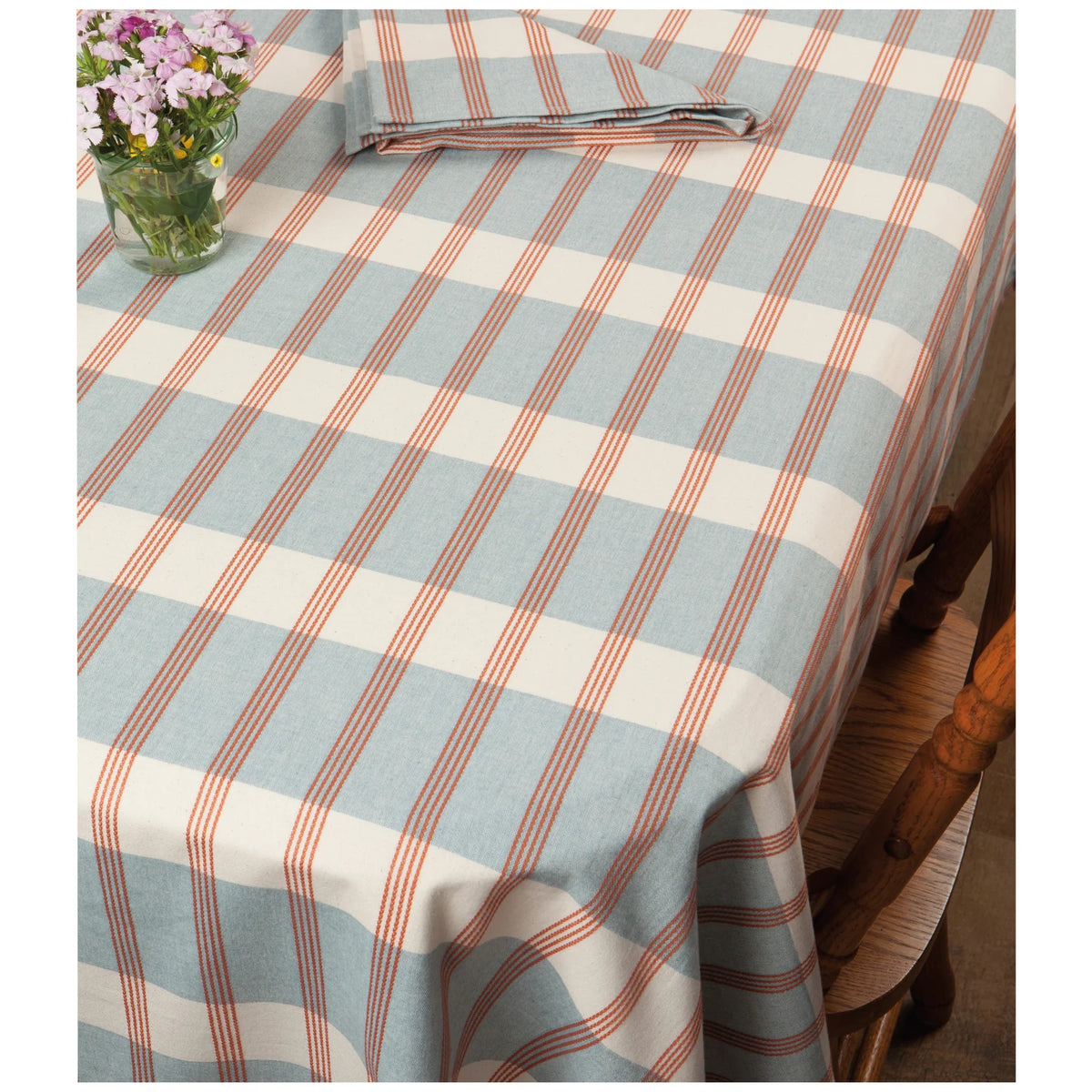 60x120 Woven Rowan Tablecloth