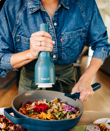 USB Ocean Blue Rechargeable Grinder + 2 Pods