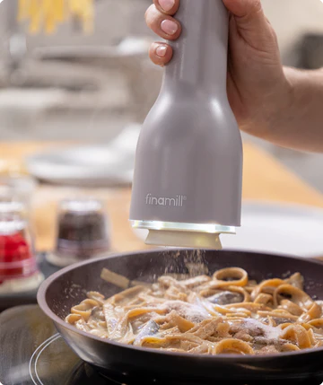 USB Stone Grey Rechargeable Grinder + 2 Pods